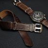 Single Pass Strap For Omega Speedmaster by Gunny Straps