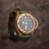 Canvas Verte Strap for Panerai Luminor Submersible Bronzo PAM1074