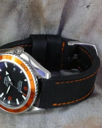 317OrangeS 317 ORANGE STITCH - Gunny Straps Official