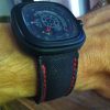 canvas noir 7F black red - Gunny Straps Official