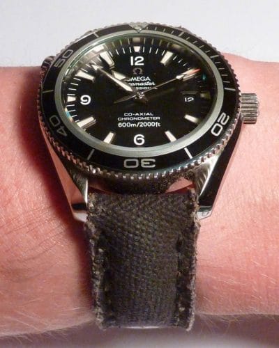 canvas noir padded - Gunny Straps Official