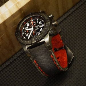 canvas noir red backing - Gunny Straps Official