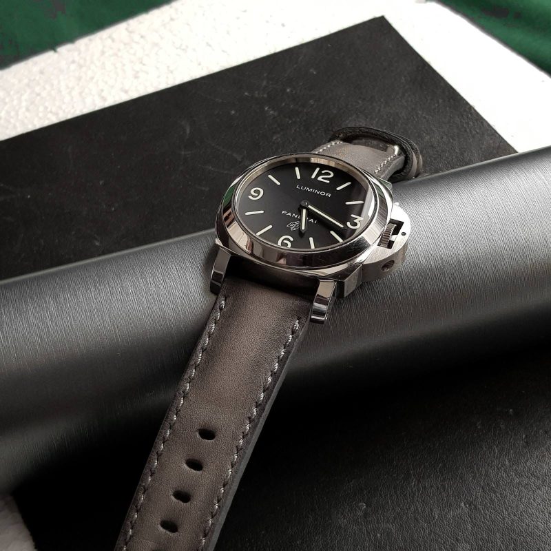Deep Grey Strap for Panerai PAM372 by Gunny Straps