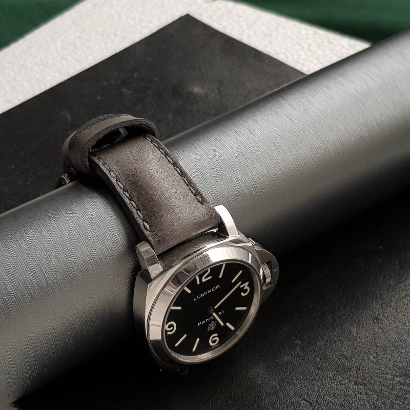 Deep Grey Strap for Panerai PAM372 by Gunny Straps