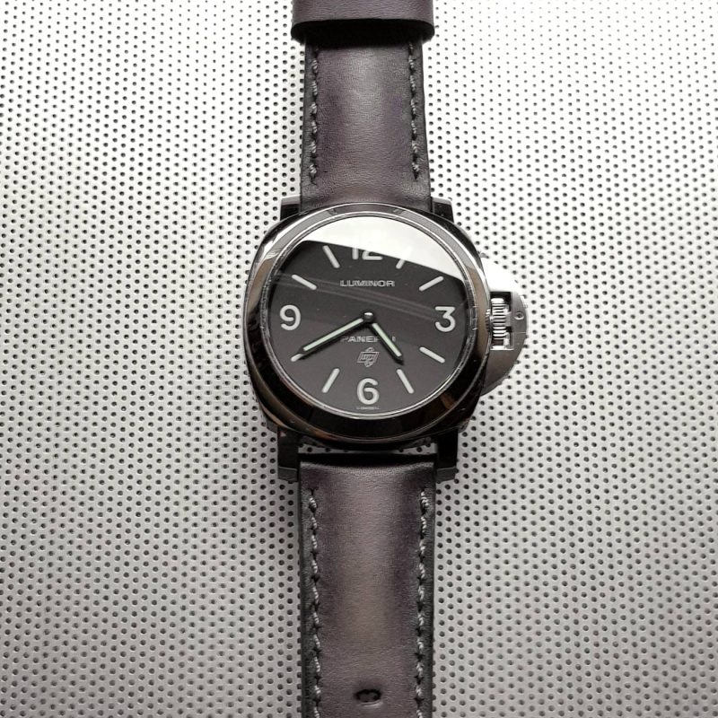 Deep Grey Strap for Panerai PAM372 by Gunny Straps