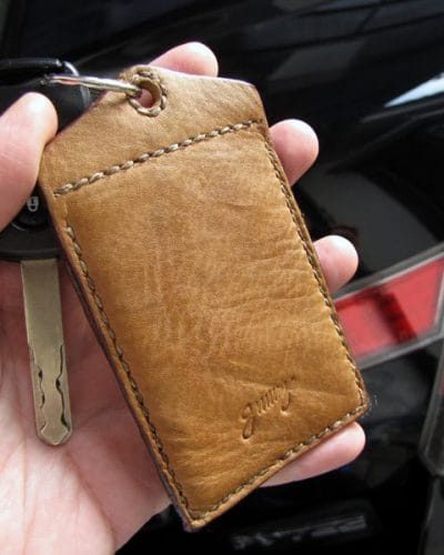 keyring-tan - Gunny Straps Official