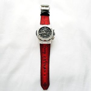 red canvas scritto 01 - Gunny Straps Official