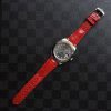 Ruby Croco Strap For Rolex Datejust 41 by Gunny Straps
