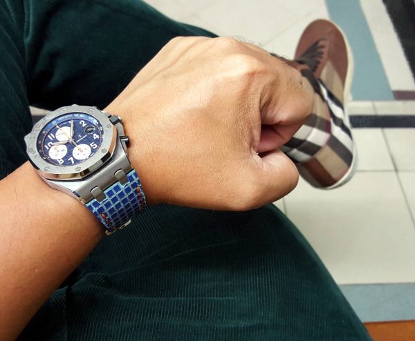 AP chessboard blue 02 - Gunny Straps Official