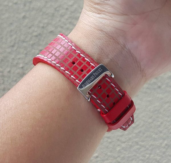 AP chessboard red 03 - Gunny Straps Official