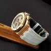 AP Matte White Double Hornback Crocodile strap for audemars piguet watch and any other watches by gunny straps