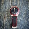 canvas 2 tone black red on tudor watches 1 by gunny straps official online store