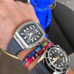 kolor strap grey RM richard mille and tudor 1 by gunny straps official online store