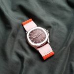 orange and white kolor patek philippe 1