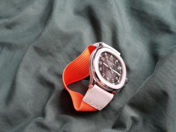 orange and white kolor patek philippe