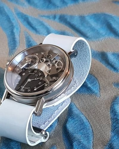 white flax nato velcro breguet 01
