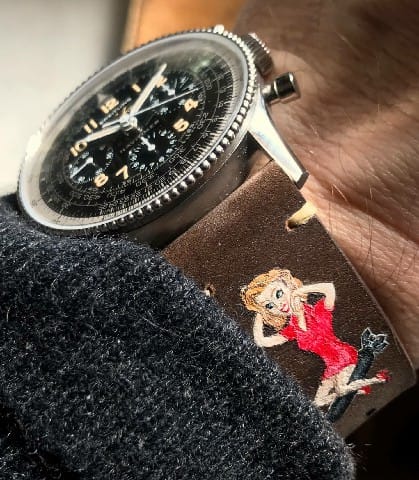 bomber girl breitling