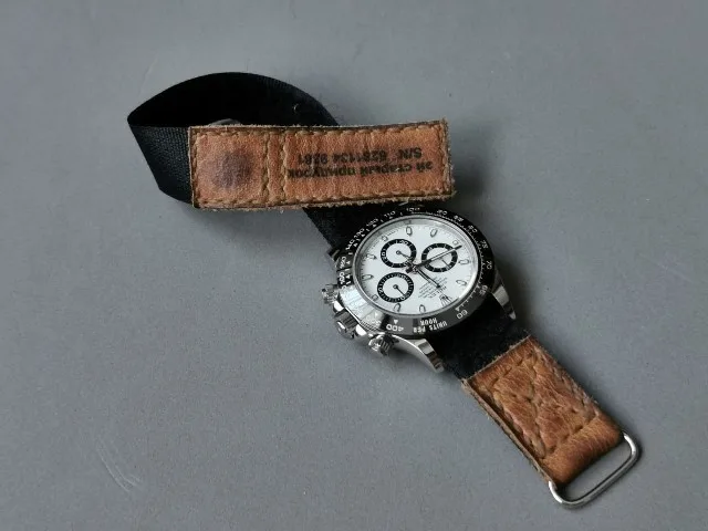 NASA Dawn Single Pass Strap For Rolex Daytona by Gunny Straps