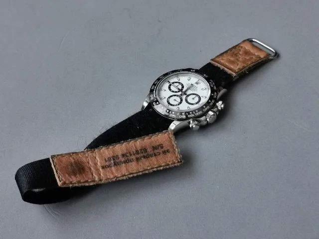 NASA Dawn Single Pass Strap For Rolex Daytona by Gunny Straps