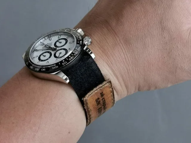 NASA Dawn Single Pass Strap For Rolex Daytona by Gunny Straps