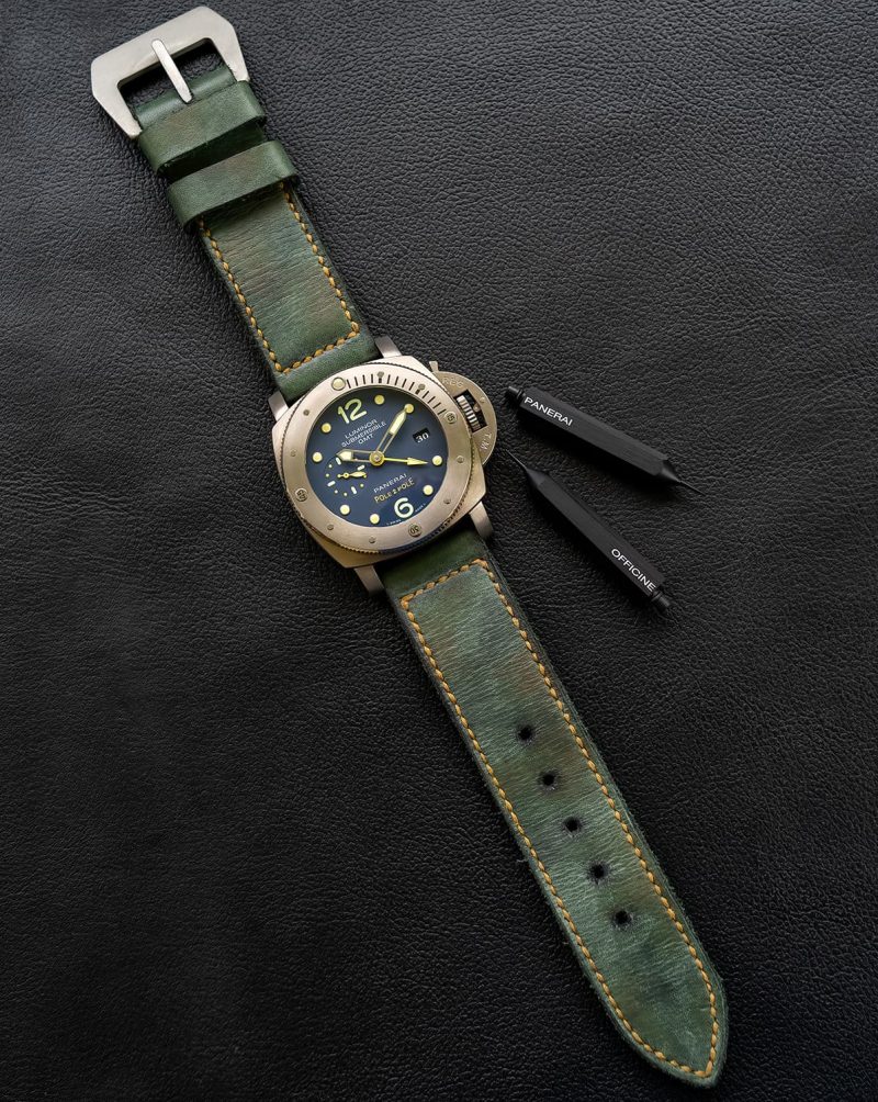 Mission Impossible 6 Strap on Panerai by Gunny Straps