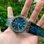 blue patina with cyan scritto hublot 01