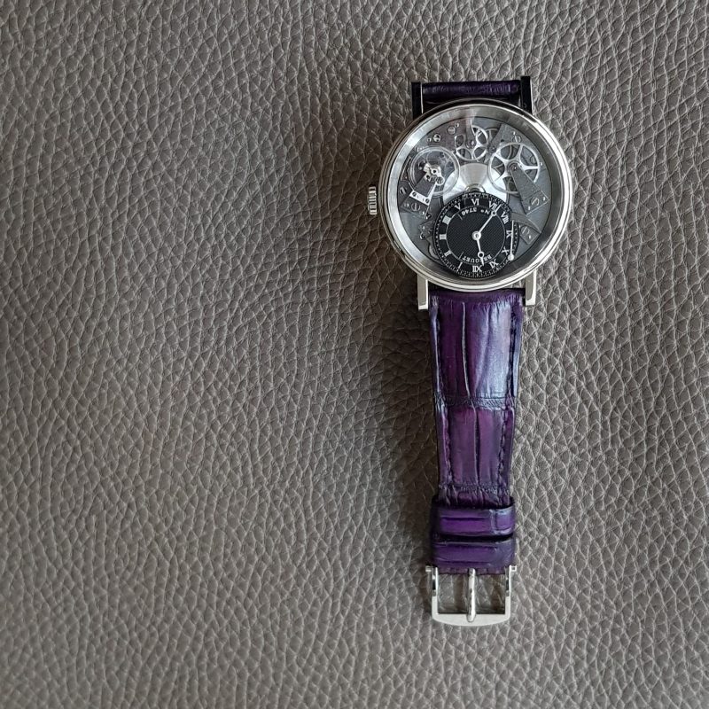 Dark Amethyst Croco Strap