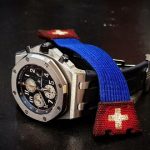 blue kolor with vintage swiss flag AP 04