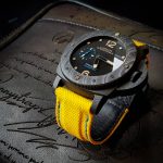 canvas yellow velcro 317 extreme padded 01 panerai