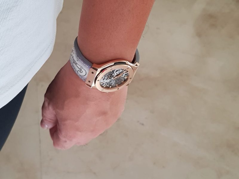 White Marble Scritto Strap - Image 8