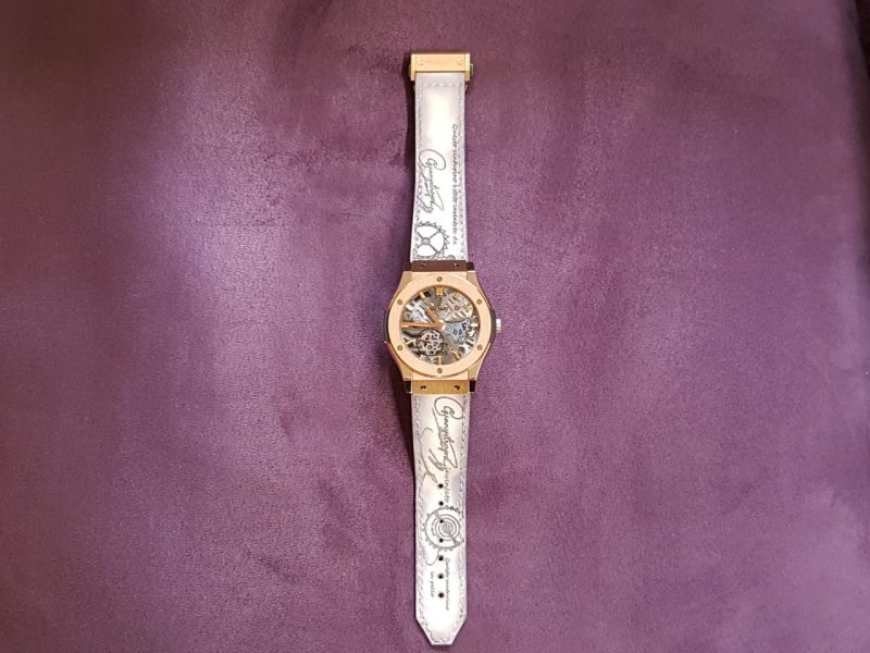 White Marble Scritto Strap - Image 6