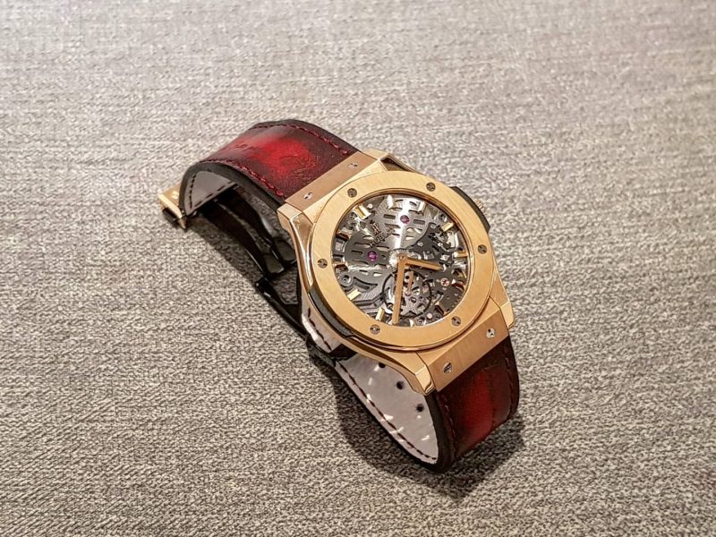 Red Patina Scritto Strap - Image 4