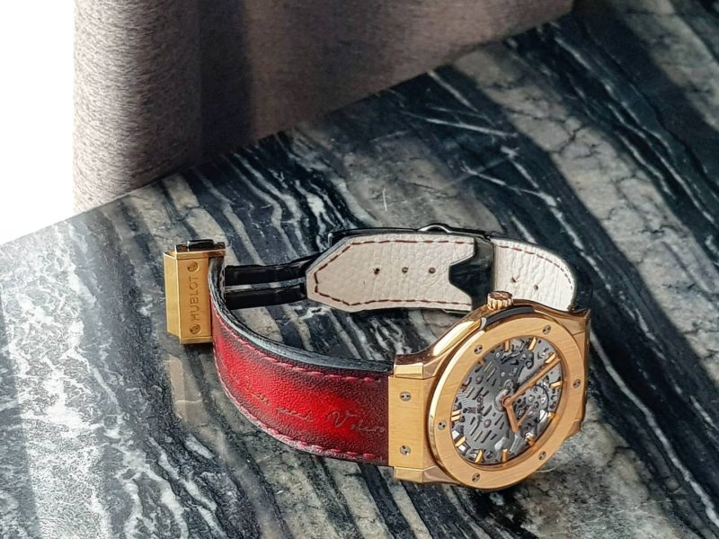 Red Patina Scritto Strap - Image 6