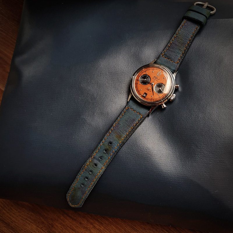 Mission Possible 5 Strap on Kurono Tokyo watch by Gunny Straps