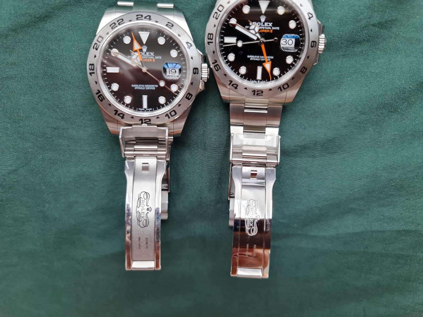 Rolex Explorer 226570 vs 216570 Gunny Straps Official Fast