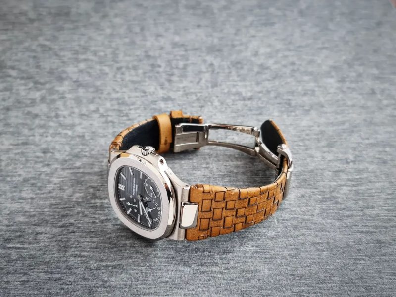 Patek Philippe World Time Handmade Canvas Strap