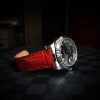Ruby Croco Strap on Rolex Datejust by Gunny Straps