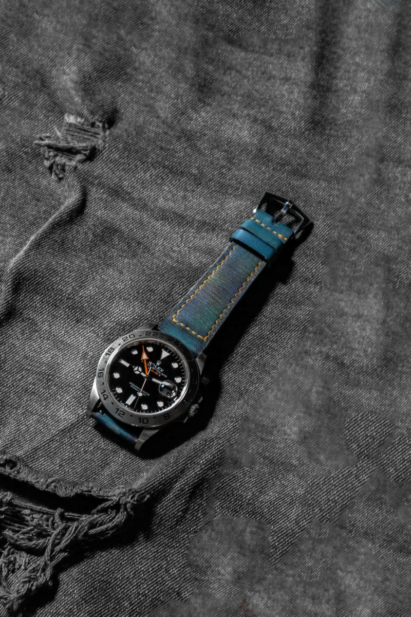 Mission Possible 5 Strap on Rolex Explorer II by Gunny Straps