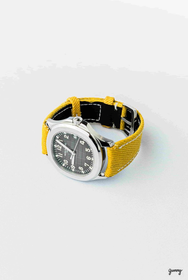 Denim Strap Watch For Patek Philippe