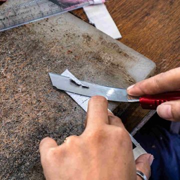 Handcraft Strap Making Process 01