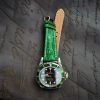 Emerald Croco Strap on Rolex GMT Master II Hulk By Gunny Straps