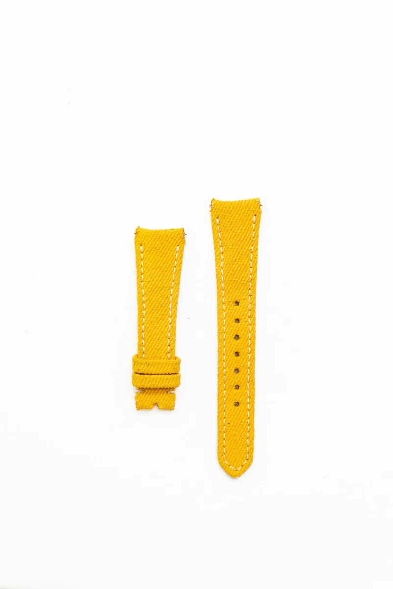 Denim Yellow Strap by Gunny Straps