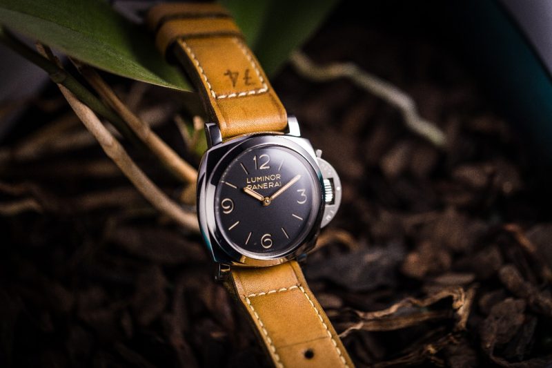 74 Strap on Panerai Luminor by Gunny Straps