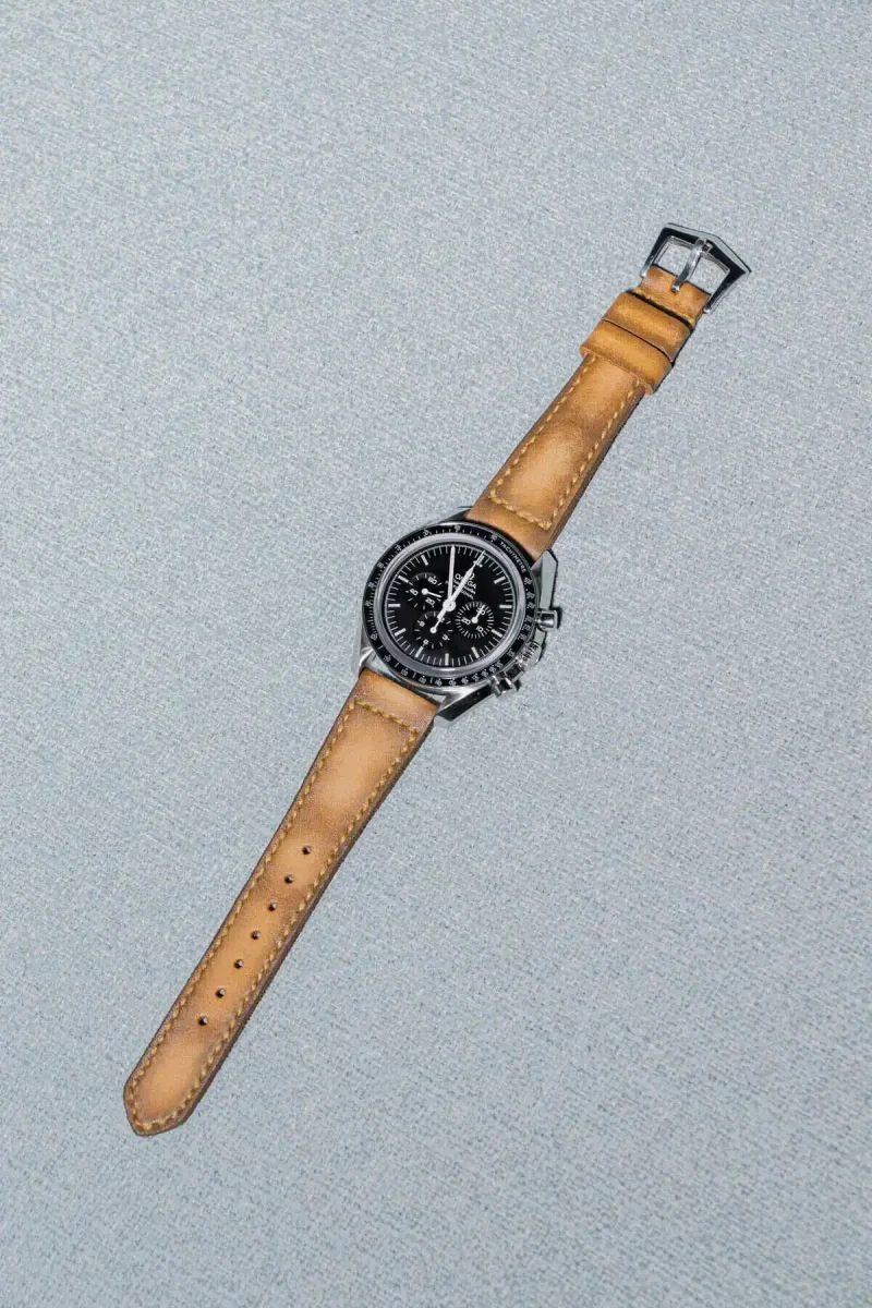 Mission Possible 4 Strap on Omega Speedmaster by Gunny Straps