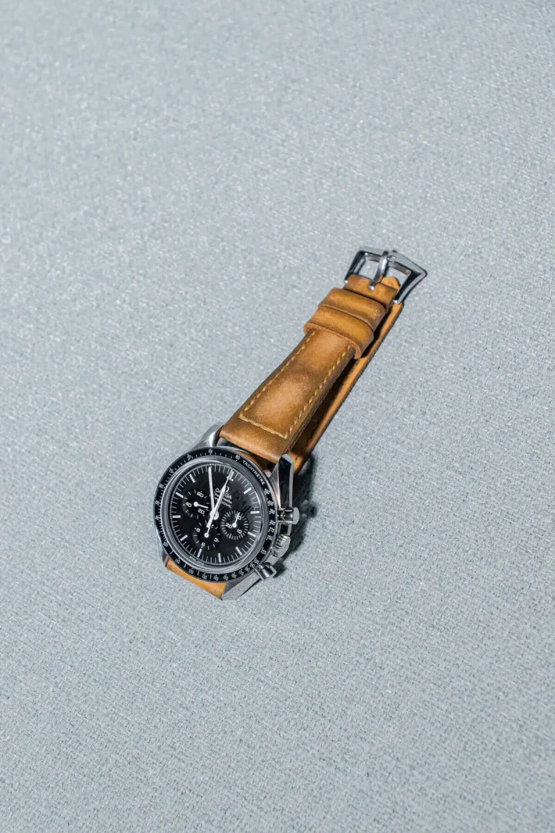 Mission Possible 4 Strap on Omega Speedmaster by Gunny Straps