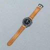 Little Caitlin 2 on Omega Speedmaster by Gunny Straps