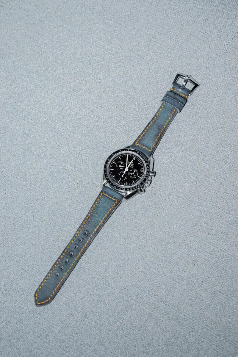 Mission Possible 5 on Omega Speedmaster by Gunny Straps