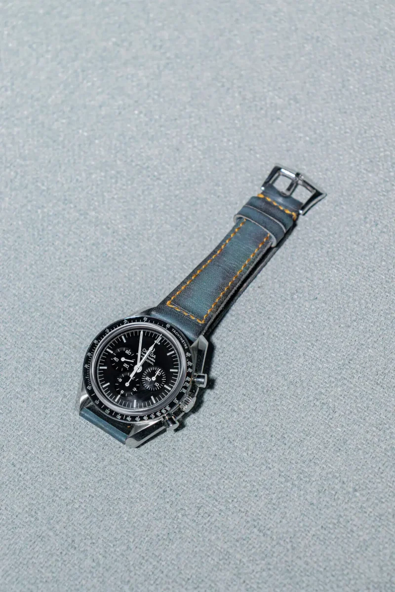 Mission Possible 5 on Omega Speedmaster by Gunny Straps