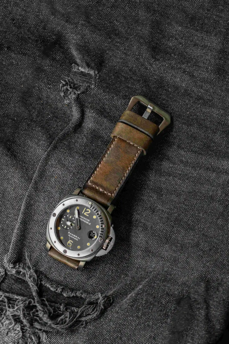 Mission Impossible 1 Strap on Panerai PAM 106 by Gunny Straps