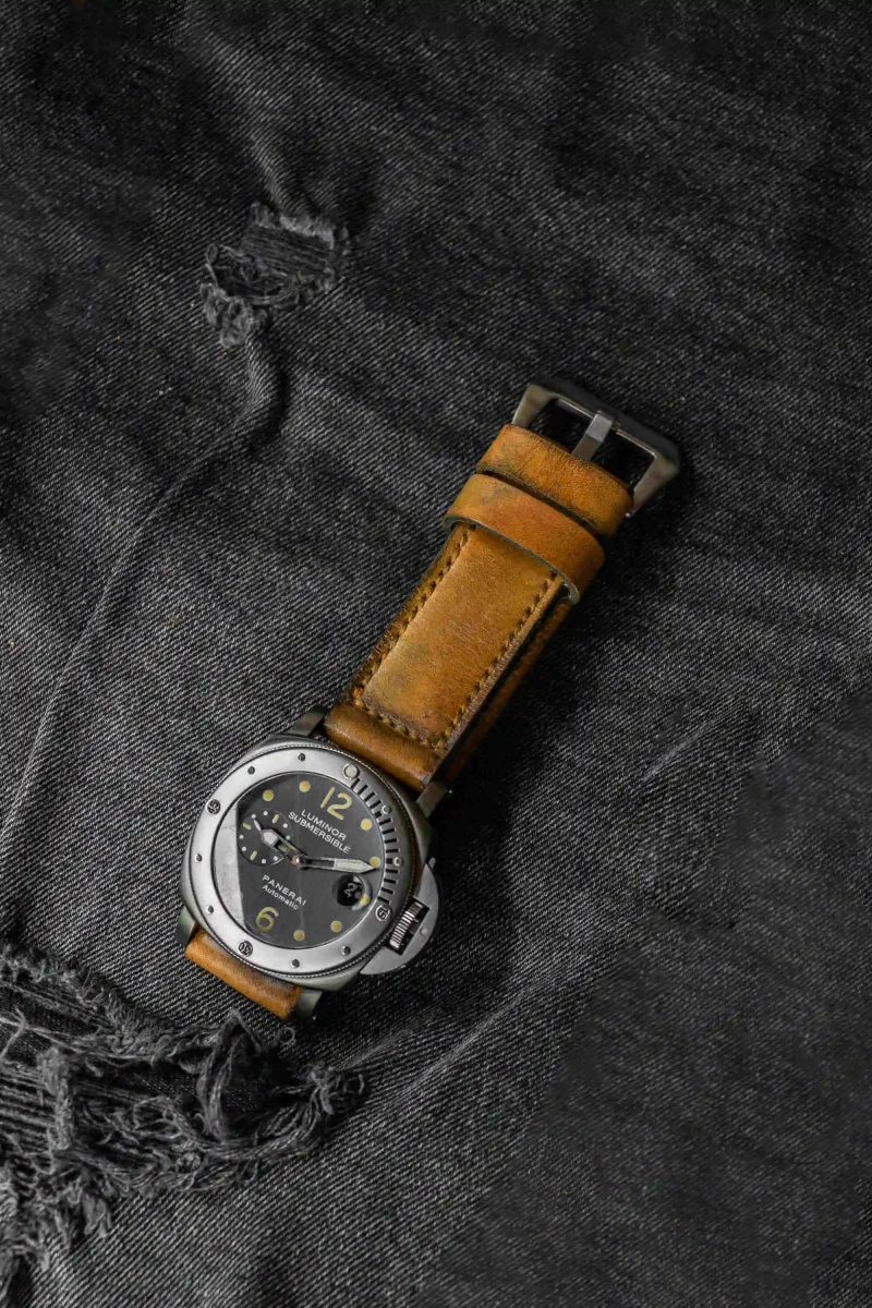 Mission Impossible 4 Strap on Panerai PAM 106 by Gunny Straps